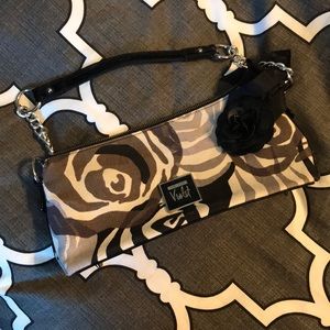 Sarah Violet black and gray purse
